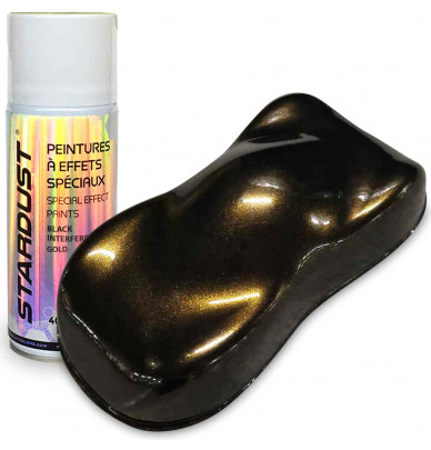 Black Interference bike paint kit - 6 colors