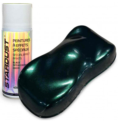 Black Interference bike paint kit - 6 colors