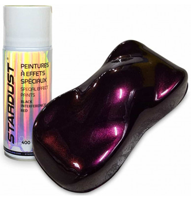 Black Interference bike paint kit - 6 colors