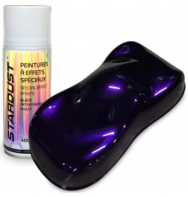 Black Interference bike paint kit - 6 colors