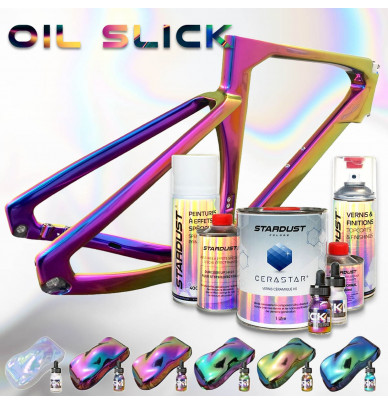 Oil Slick Bike Paint Complete Oil Colour Effect Kit