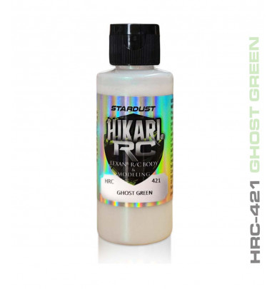 HIKARI RC Ghost series paints – 6 pearlescent transparent colours for RC model painting