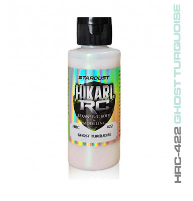 HIKARI RC Ghost series paints – 6 pearlescent transparent colours for RC model painting