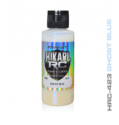 HIKARI RC Ghost series paints – 6 pearlescent transparent colours for RC model painting