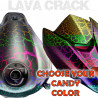 Complete Lava Crack Motorcycle Kit with colour of your choice