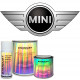 Mini car paint code - Car colour code in 1K solvent-based basecoat