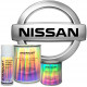 Nissan car paint code - Car colour code in 1K solvent-based basecoat