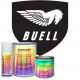 BUELL motorcycle paints - Manufacturer's colors in solvent-based varnish base