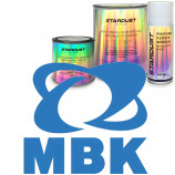 MBK motorcycle paints - Manufacturer's colors in solvent-based varnish base