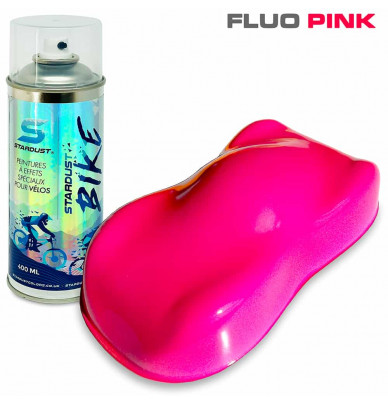 Complete fluorescent paint kit for bikes