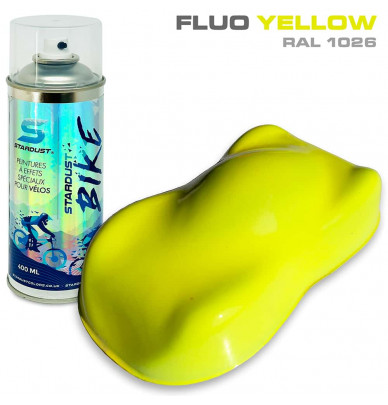 Complete fluorescent paint kit for bikes