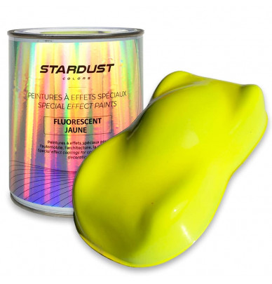 Complete fluorescent paint kit for bikes