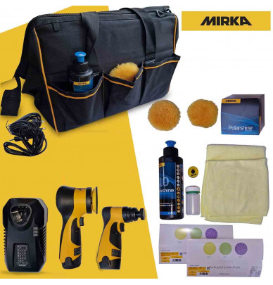 Spot Repair Kit - New Mirka cordless sanding and buffing process