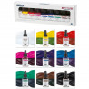 Set of 9 basic colors Aero Color - assorted Schmincke inks