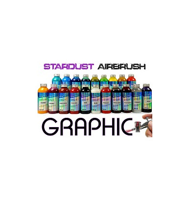 Semi-transparent airbrush paints - GRAPHIC range - 1L versions