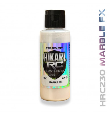 metallic and pearlescent paints for Radio-controlled models on lexan HIKARI RC