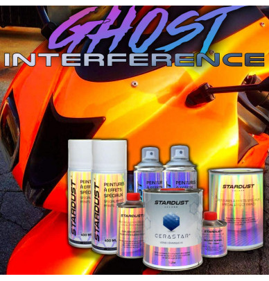 MOTORCYCLE KIT – PEARL PAINT CRYSTAL GHOST INTERFERENCE EFFECT