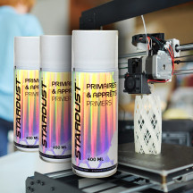 Spray paint for 3D printing – Primer, paint and clearcoat